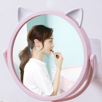 Self-adhesive Adhesive Wall-mounted Bathroom Vanity Mirror