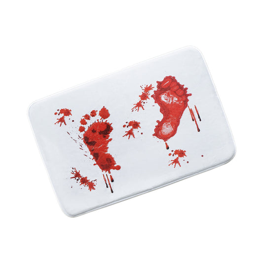 Halloween Bloodstain Print Bedroom Living Room Rug